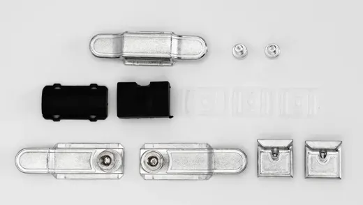 Die-cast locking point assembly
