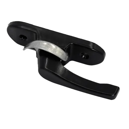 Gloss black sliding-window latch handle
