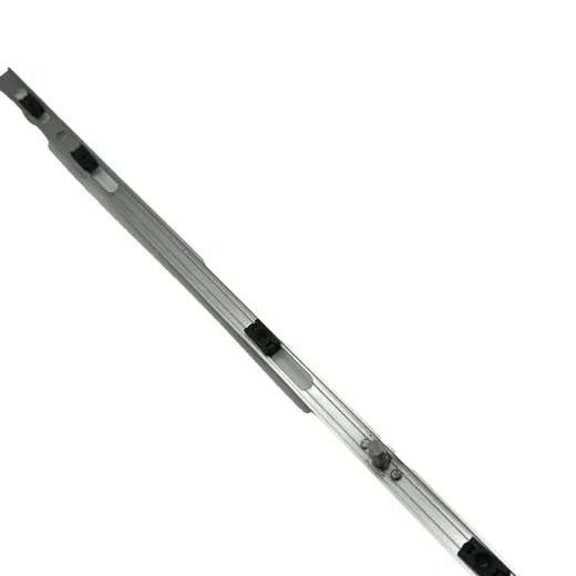 Aluminium drive rod, several sliders