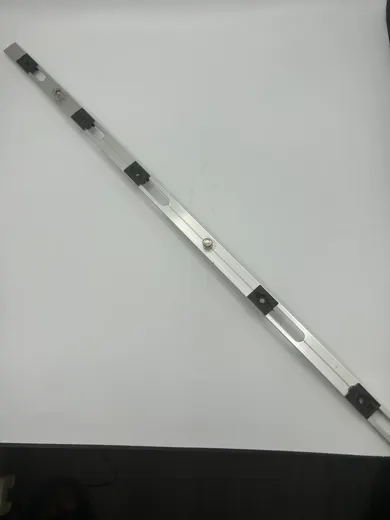 Aluminium drive rod, sliders and fixing screws